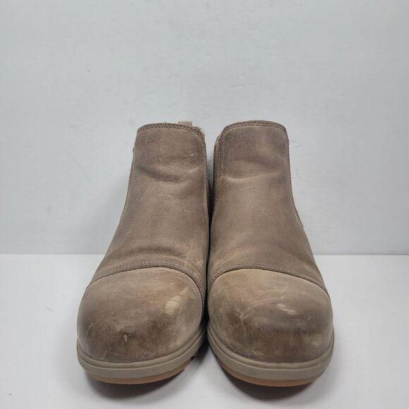 Sorel Evie Taupe Women's Pull On Boots NL3816-264 US Size 6.5 - Picture 3 of 8